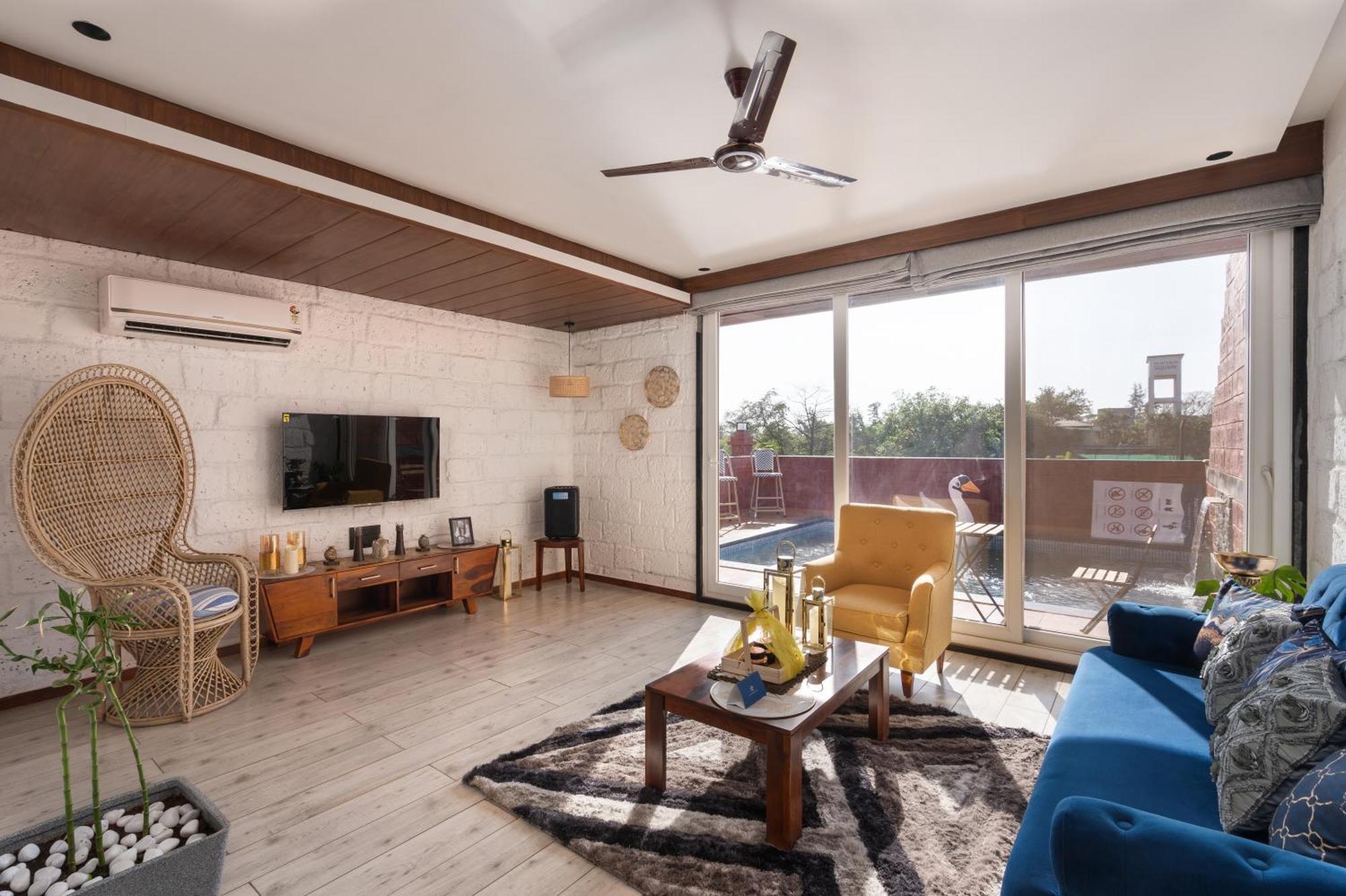 Saffronstays Calvin - 3 Bedroom Pool Villa In Lonavala Luaran gambar