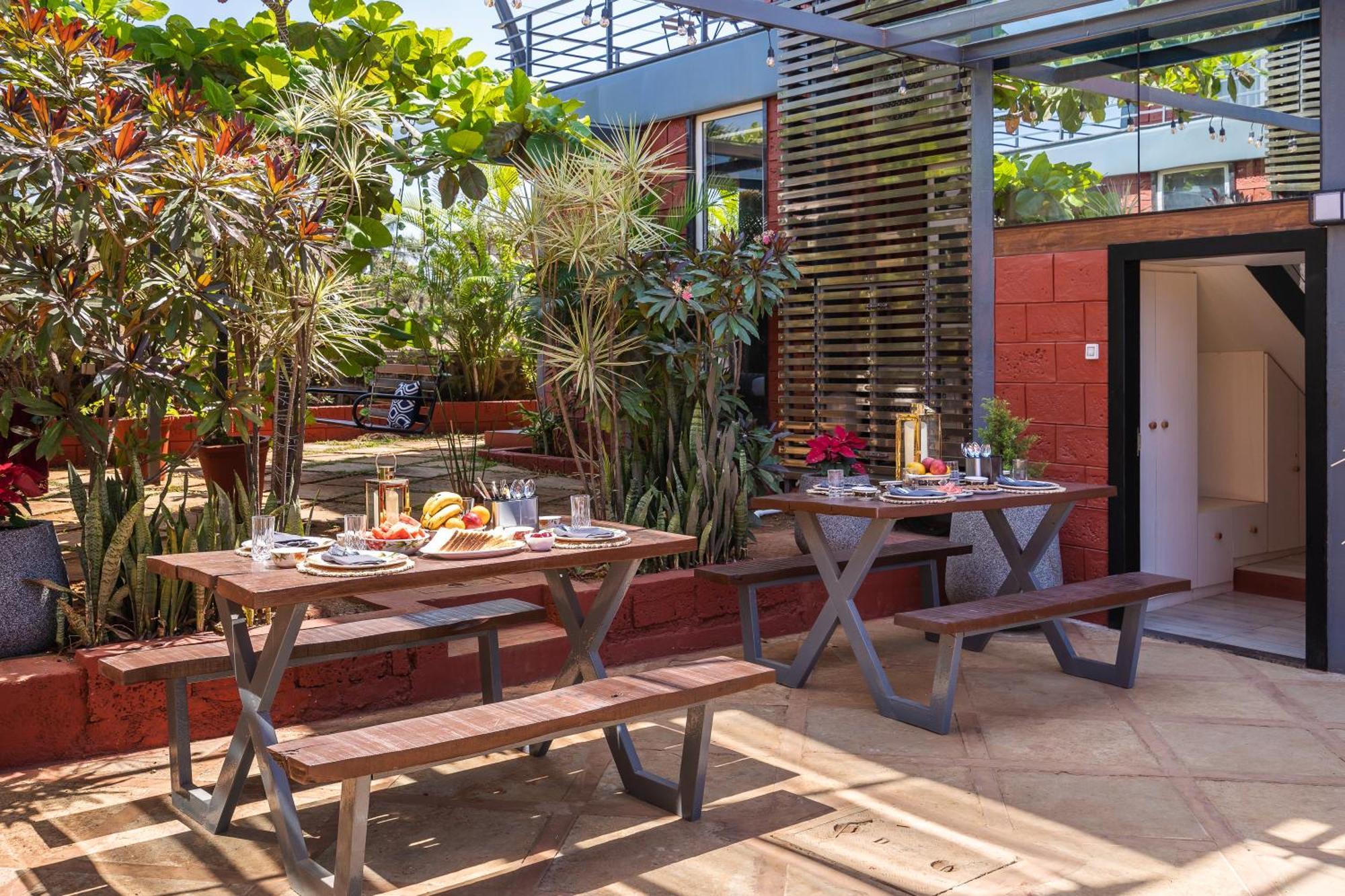 Saffronstays Calvin - 3 Bedroom Pool Villa In Lonavala Luaran gambar